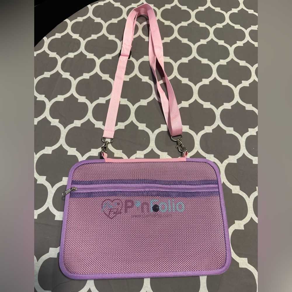 Purple and Pink PinFolio™ Classic – Enamel Pin Storage & Trading Case